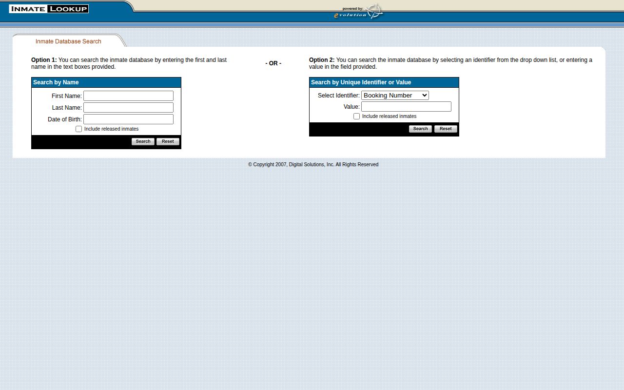 NRVRJ lookup for Wythe County released inmates with Release Date field